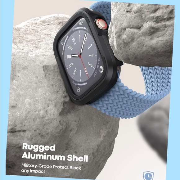 Lamicall Aluminum Rugged Case Armor Designed for Apple Watch - Picture 3 of 5